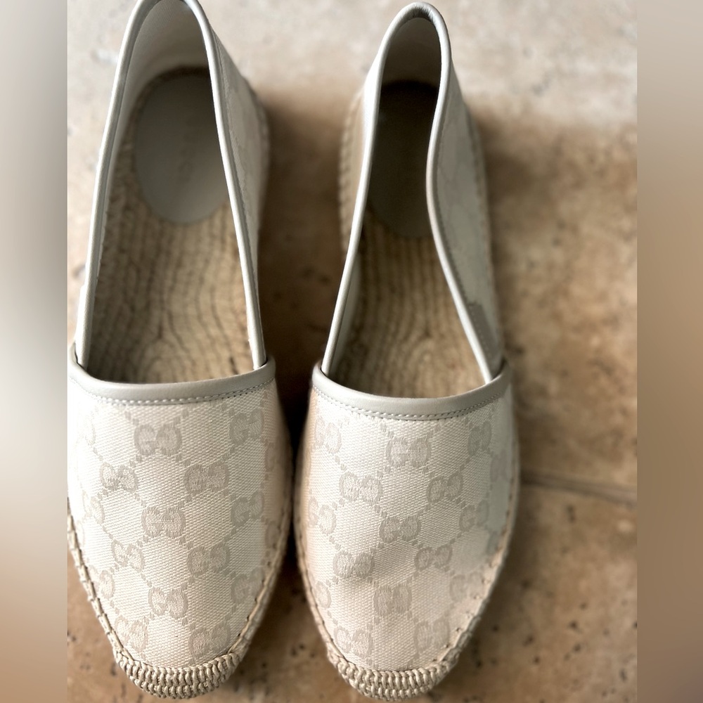 GUCCI Canvas Espadrille